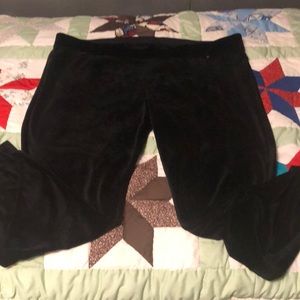 Final price Good condition velvet pants very cute